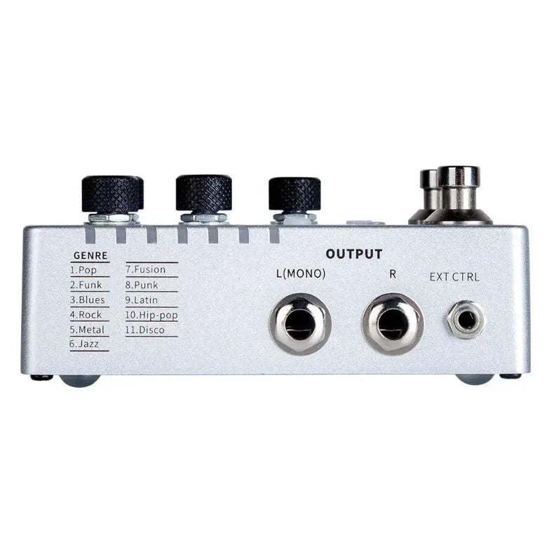 Mooer Groove Loop X2 Stereo Looper With 14 Save Slots Drum Machine Pedal 121 Different Drum 10-minute Capacity Per Track
