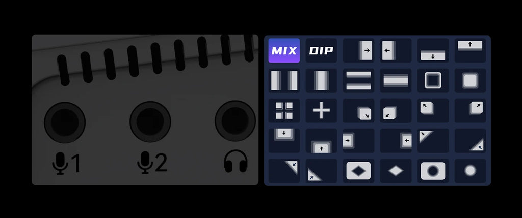 Cinetreak Mixer Plus 4 Channel HDMI-compatible Output Live Video Switcher with 4.5" Real-time Multi View Monitoring