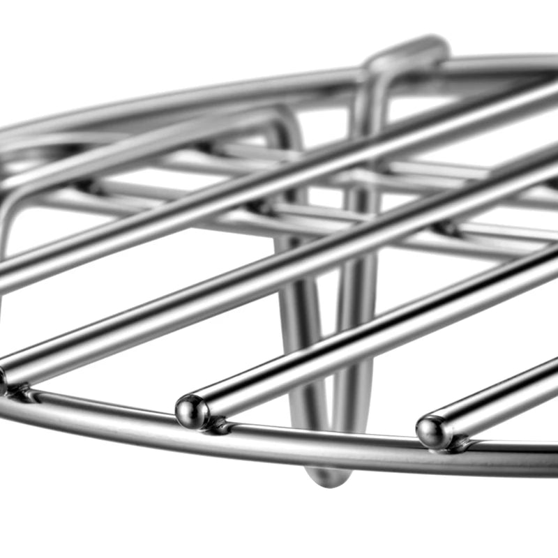 【S】Stainless Steel Cookware Steamer Rack Cooking Baking Pot Stand Airfryer Grill Food Accessories Kitchen Steaming Racks