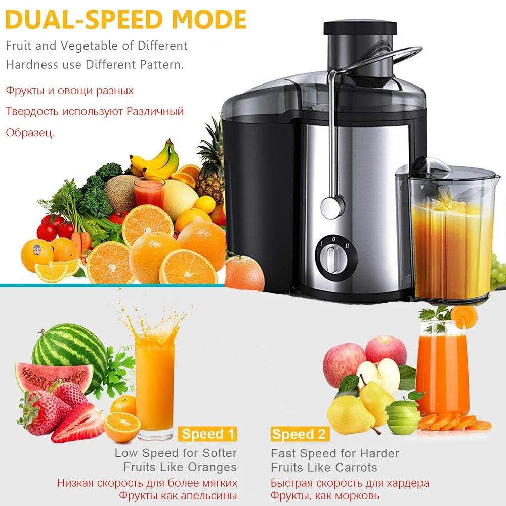 Juice Extractor Professional Juicer Machines Large Capacity caliber slag separation electric automatic multi-function juicer