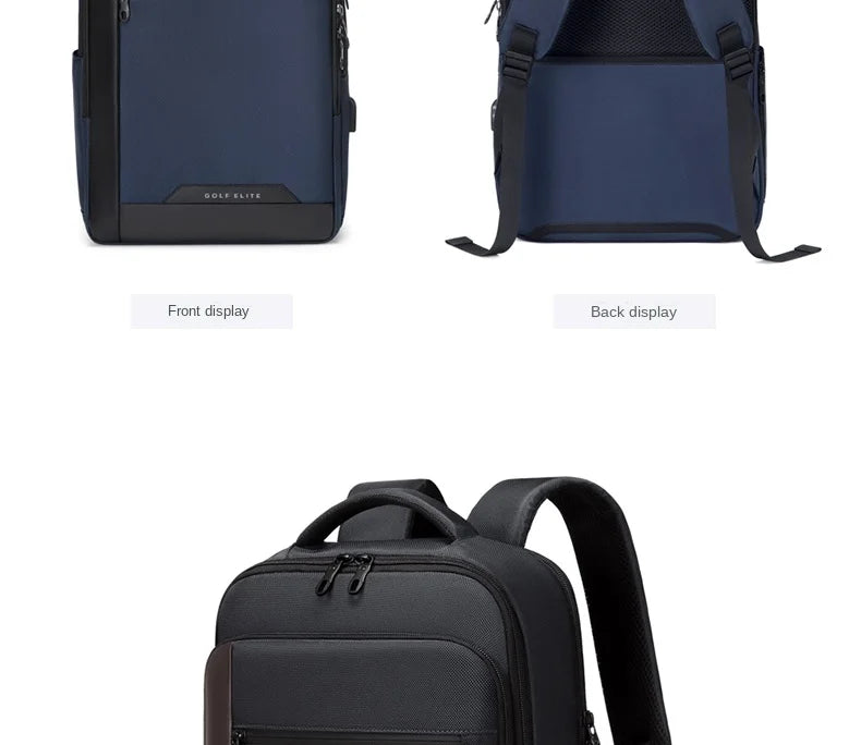 GOLF backpack men's high-capacity business backpack 2024 new business travel computer travel bag for college students