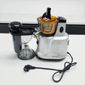 Automatic Juicer for Home Use Capable of Separating Solid and Liquid Components and Capable of Making Juice