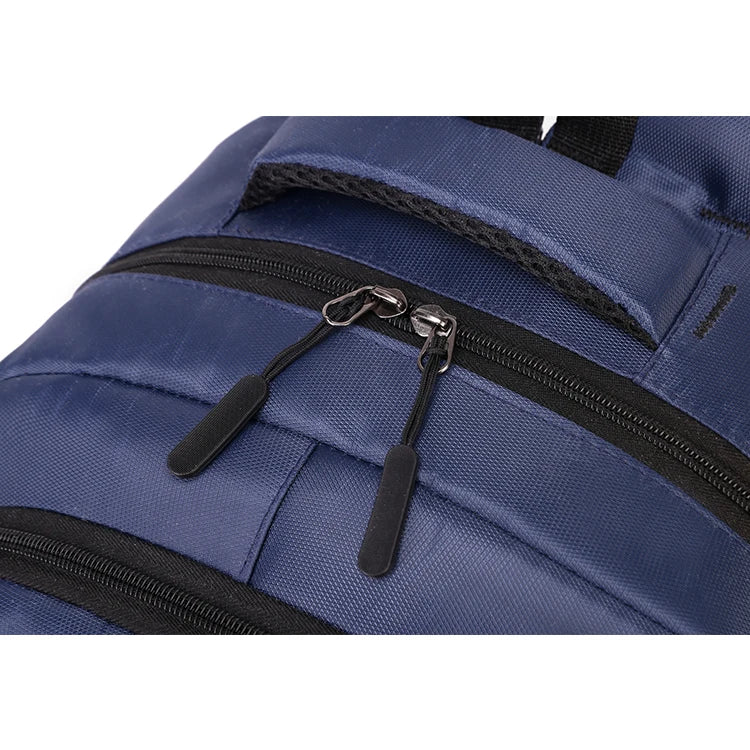 Large-capacity backpack - laptop bag, featuring a 15.6-inch tablet pocket and zippered pockets - utilizing anti-fading technolog