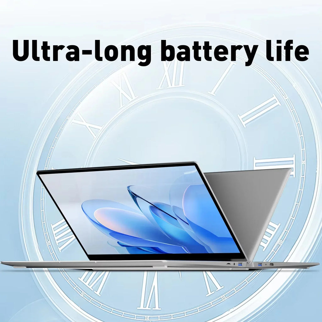Fine 14.1'' Laptop with Intel 4405U,120Hz FHD IPS Screen,32GB RAM,2TB SSD,5000mAh Backlit Keyboard