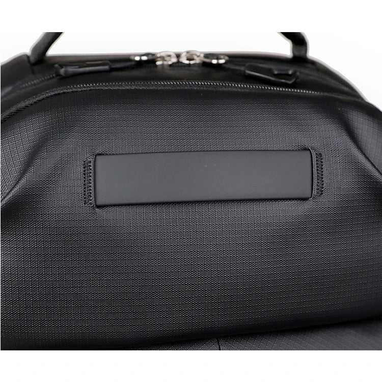 Business backpack, laptop backpack, travel bag, black, large capacity, suitable for different scenarios
