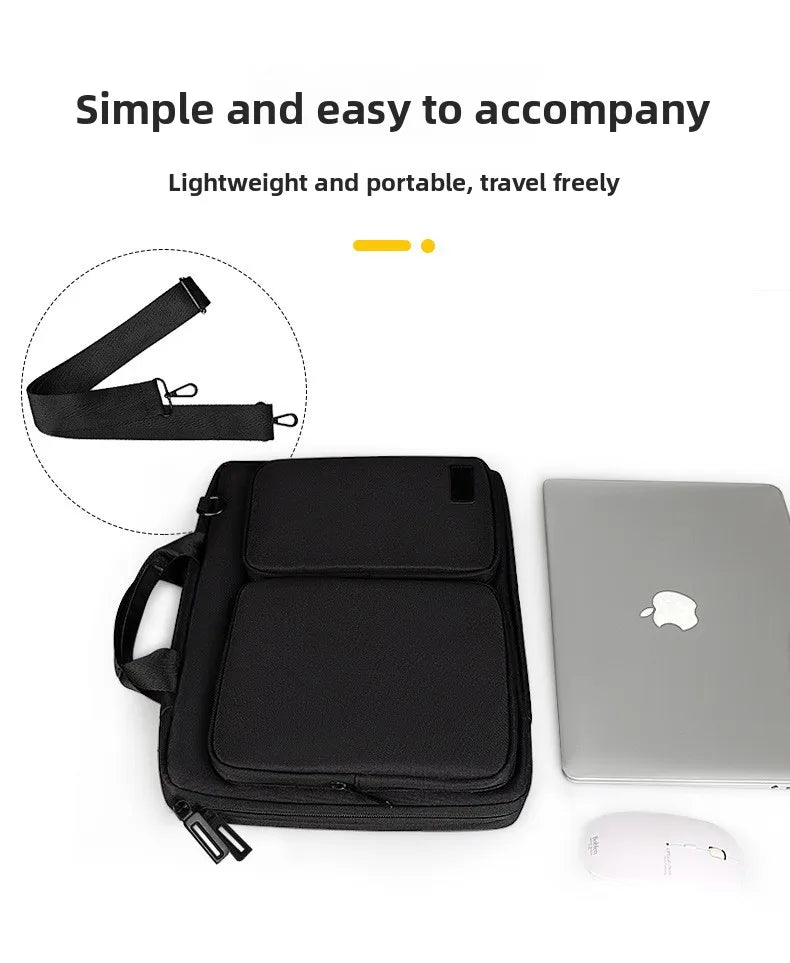 Laptop Bag Handbag 13 14 15 inch for MacBook Air Pro M1 M2 M3 HP Dell Notebook Shoulder Sleeve Protective Computer Briefcase