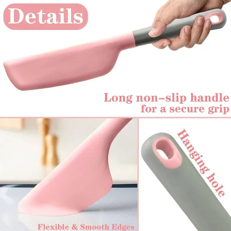Silicone Cooking Leakage Spatula Dense Shovel Fried FishOmelette Shovel Non-stick Spatula Kitchen Cooking Tools