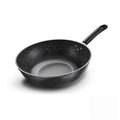 Kitchen Cookware Non-Stick Stir-Fry Pan Universal with Lid Skillet Flat Bottomed Frying Pan Cooking