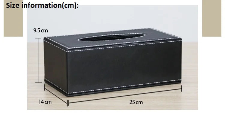 High-End Business Leather Office Supplies Set, Pen Holder, Desktop File Cabinet, Desktop Storage Box