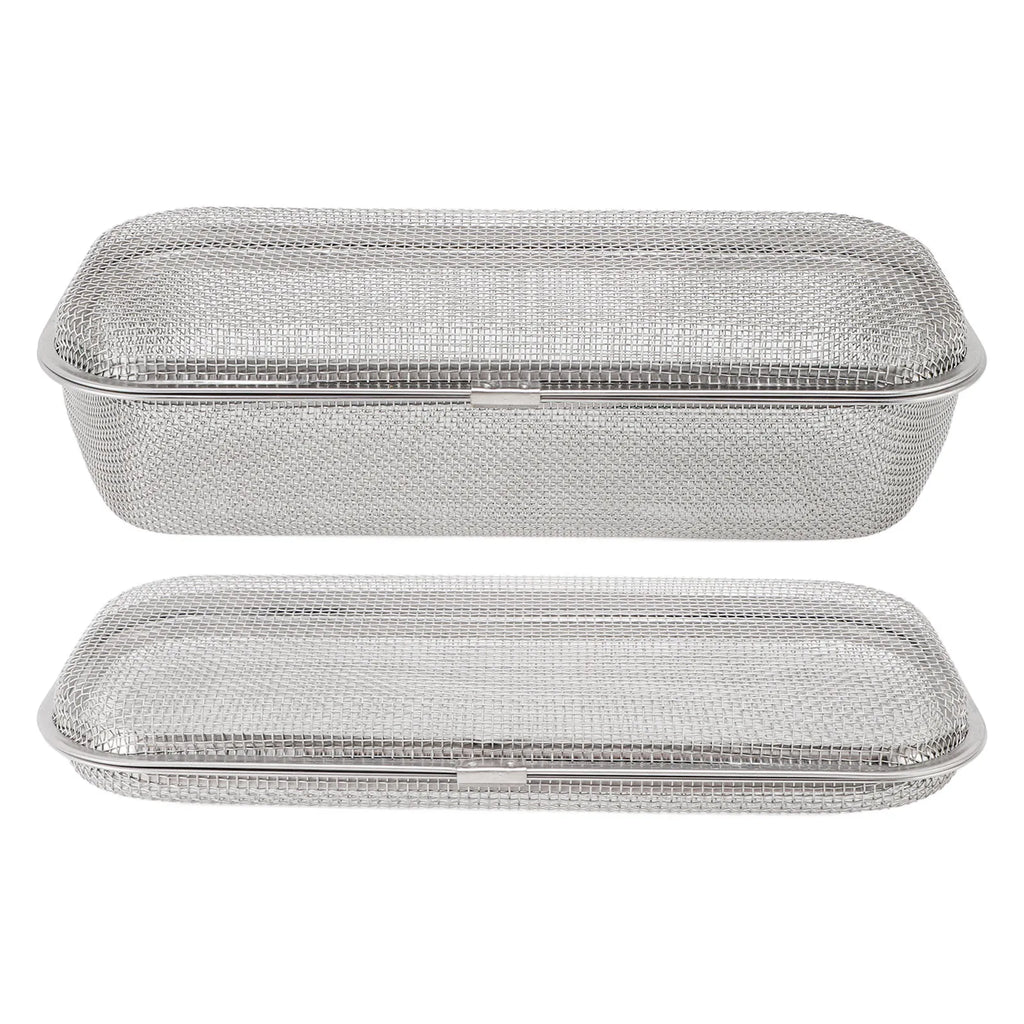 Dishwasher Basket Safe Thorough Cleaning Dishwasher Silverware Holder Mesh Drain Multifunctional Rectangular for Small Items