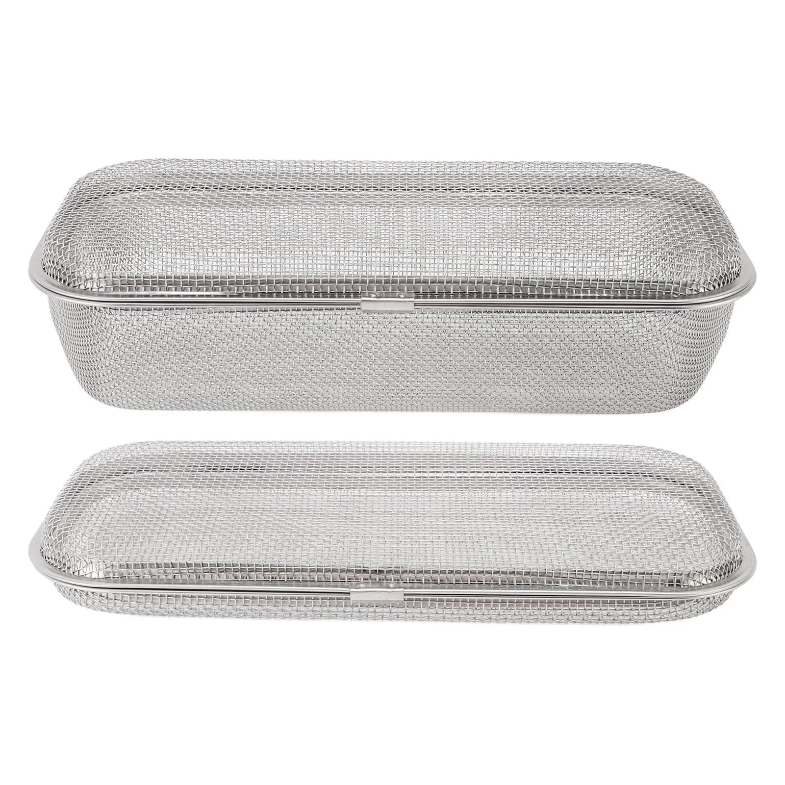 Dishwasher Basket Safe Thorough Cleaning Dishwasher Silverware Holder Mesh Drain Multifunctional Rectangular for Small Items