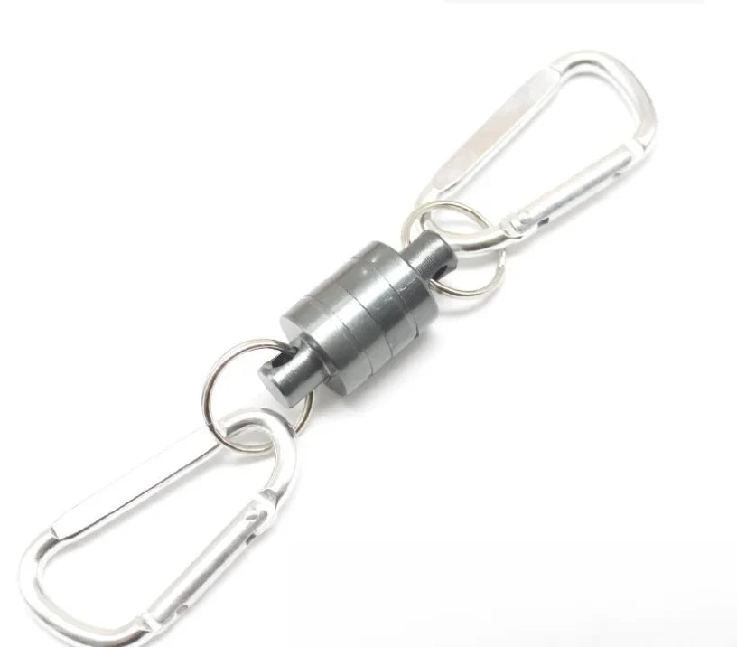 Burle Wholesale Outdoor Fishing Gear Magnetic Buckle Carabiner Strong Magnetic Portable Mountaineering Buckle