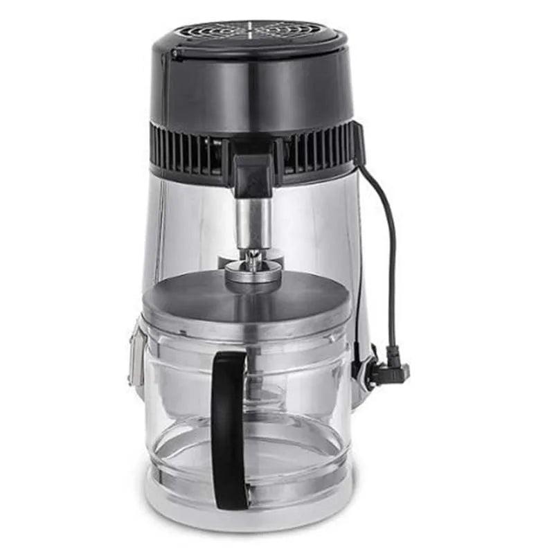SC-3 Stainless Steel Bright Silver Distilled Water Machine With Temperature Control Pure Water Distiller 4L Dental Distilled Wat