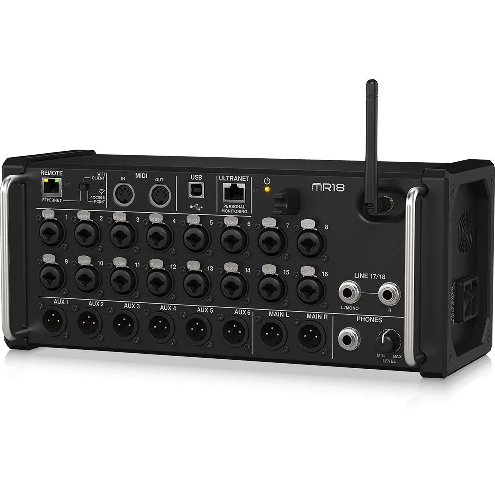 Ari 1:1 Mr18 Professional Digital Mixer Wifi Usb Professional Multi Track Recording Audio Console Dj Studio Audio Mixing Console