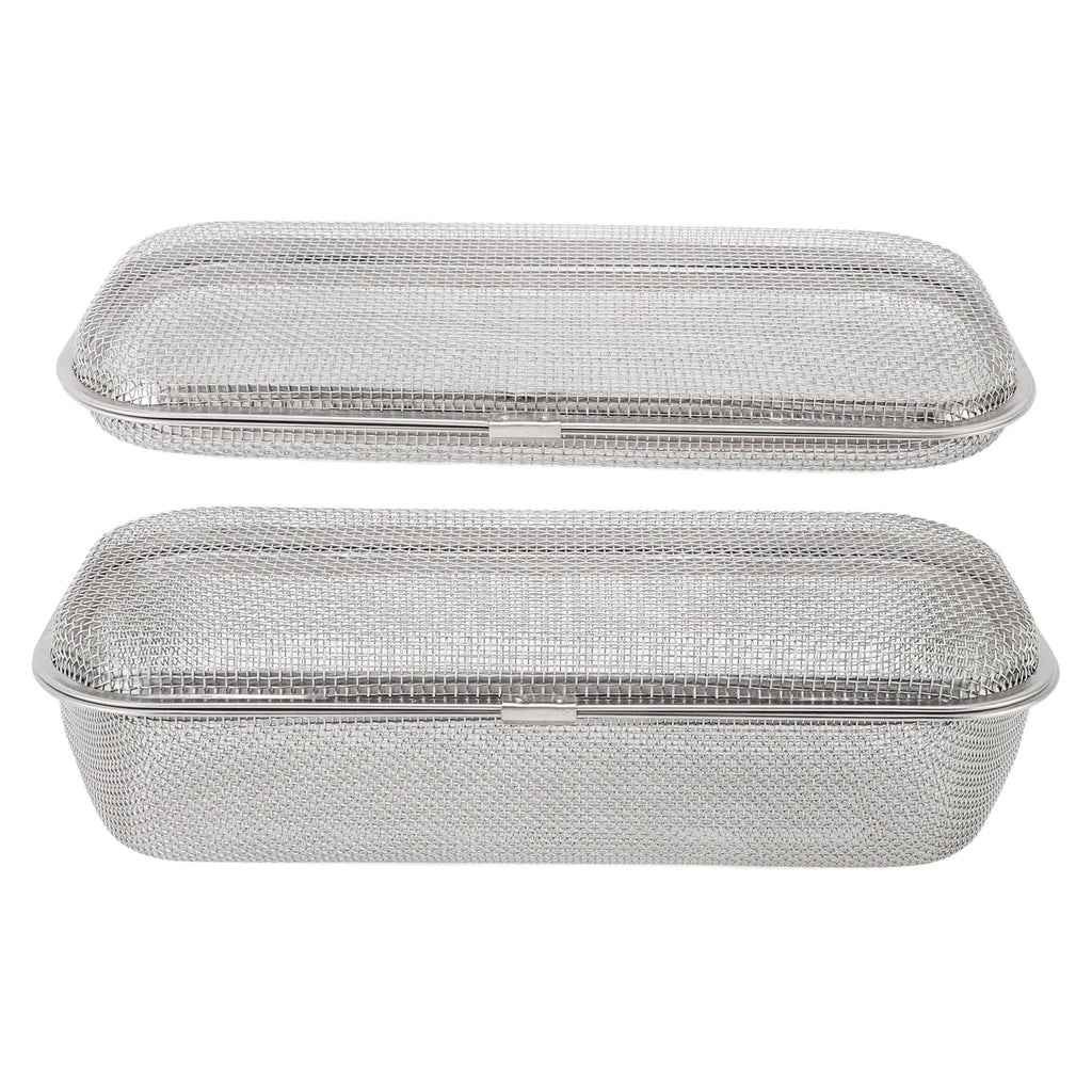 Dishwasher Basket Safe Thorough Cleaning Dishwasher Silverware Holder Mesh Drain Multifunctional Rectangular for Small Items