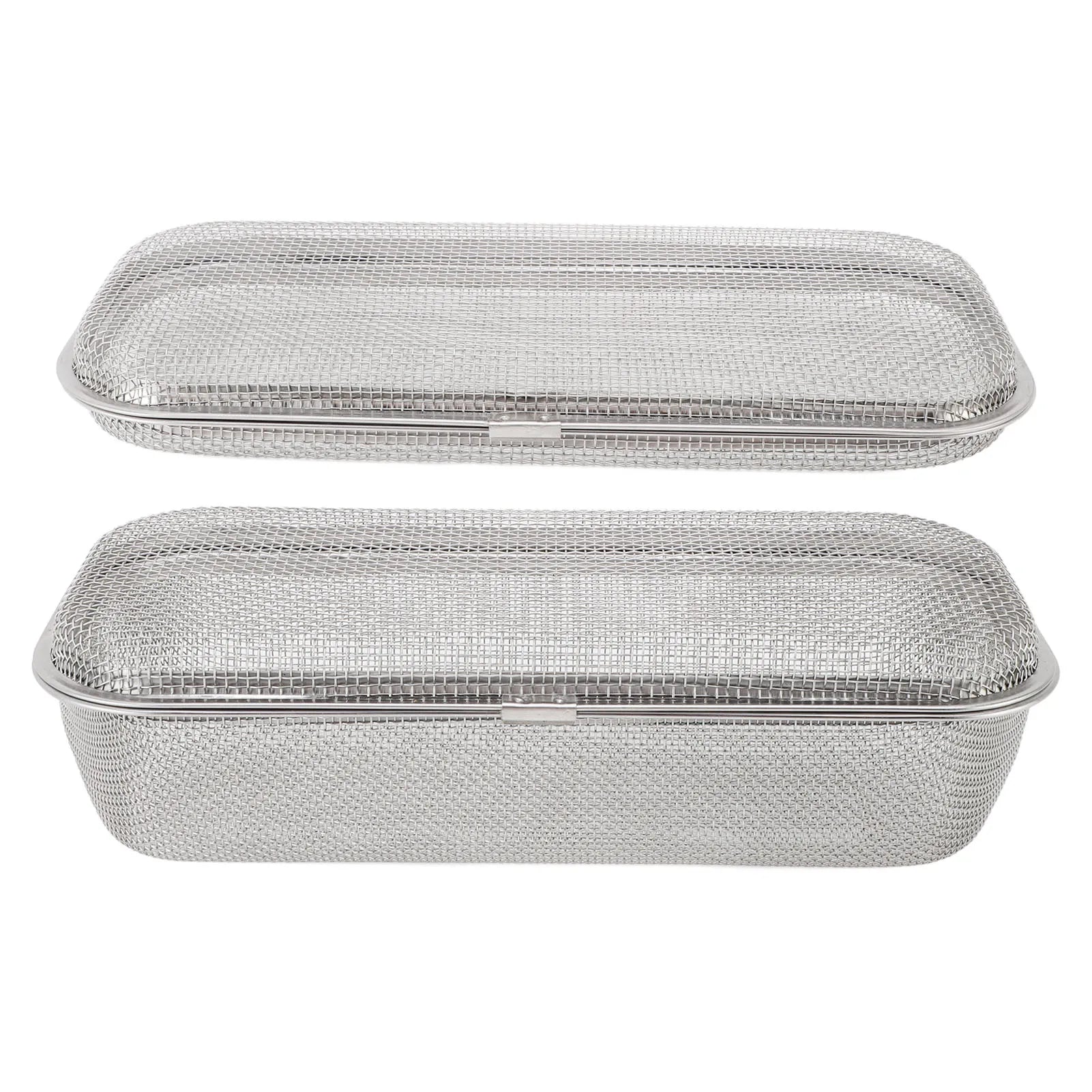 Dishwasher Basket Safe Thorough Cleaning Dishwasher Silverware Holder Mesh Drain Multifunctional Rectangular for Small Items