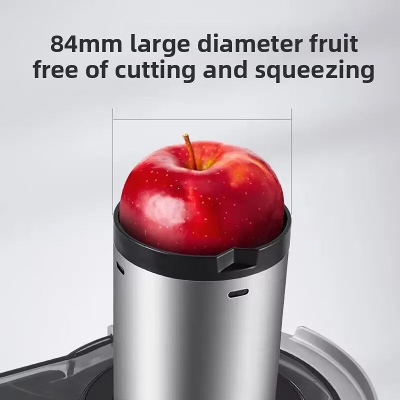 Juicer Machine, 1250W High-Speed Blender for Fruits/Vegetables, BPA-Free 304 Stainless Steel, Easy Clean & Quiet, Household