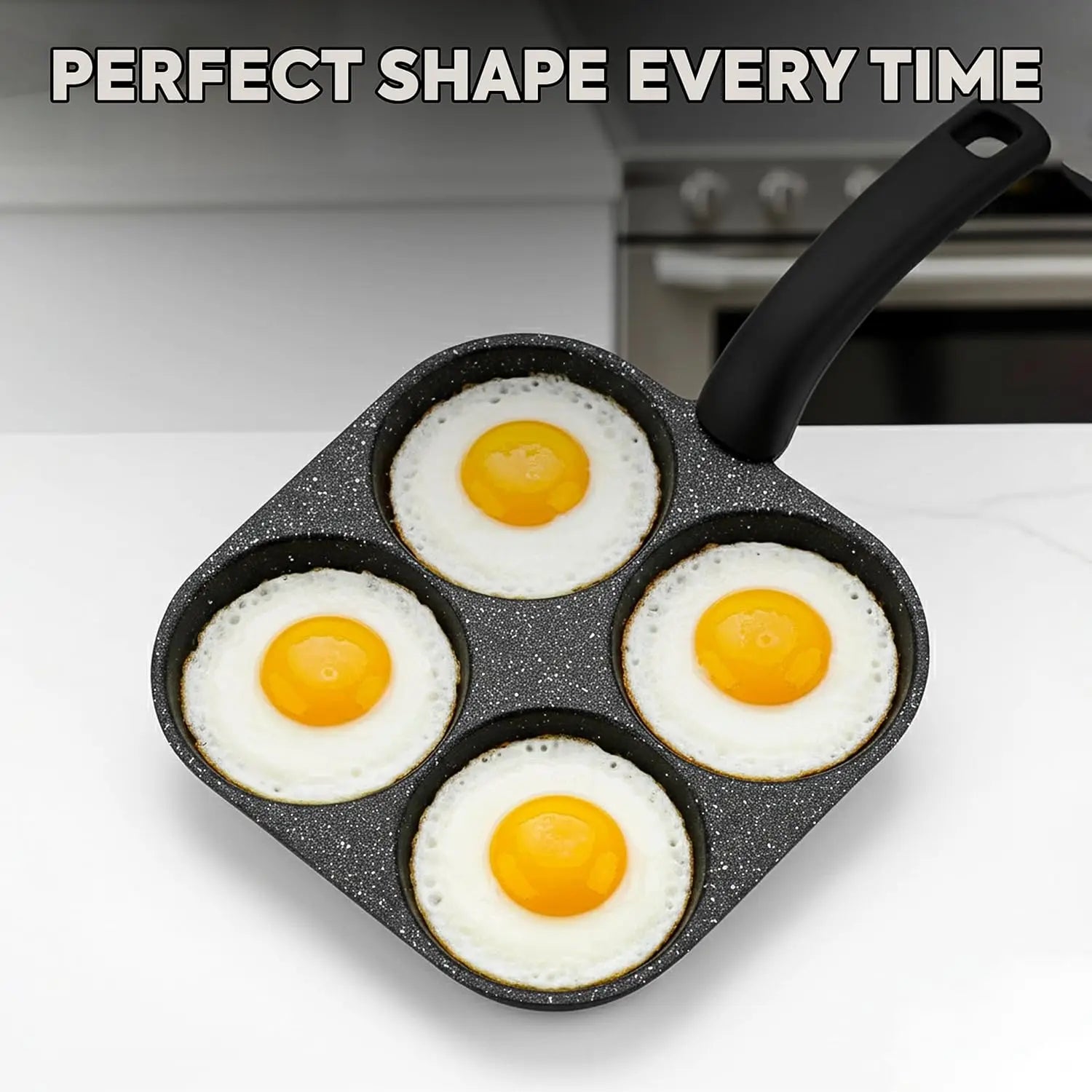 Egg Pan Nonstick and Egg Frying Pan Versatile Breakfast Skillet for Eggs Pancakes Plett with Gas Stove and Induction Cooktop