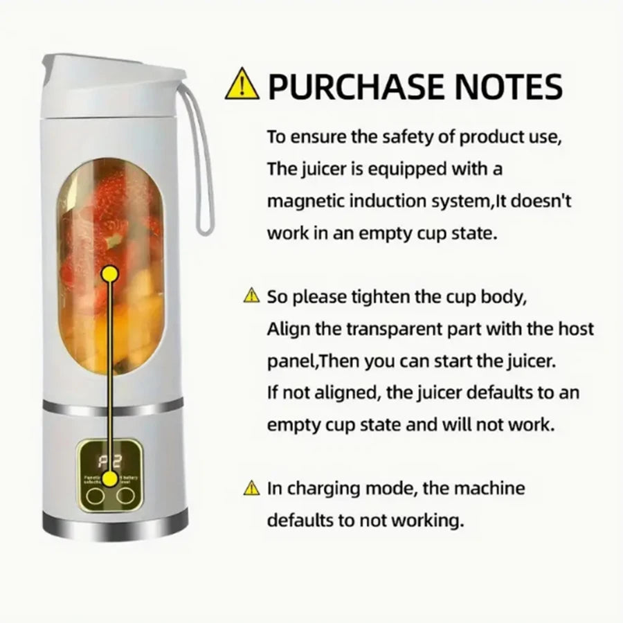 Electric Citrus Juicer, for Orange, Lemon and Grapefruit，One-Button Operation, Easy to Use and Clean for Home, Dorm, Travel and