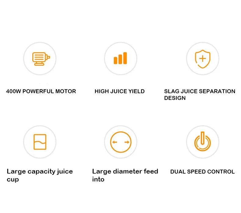 Juice Extractor Professional Juicer Machines Large Capacity caliber slag separation electric automatic multi-function juicer