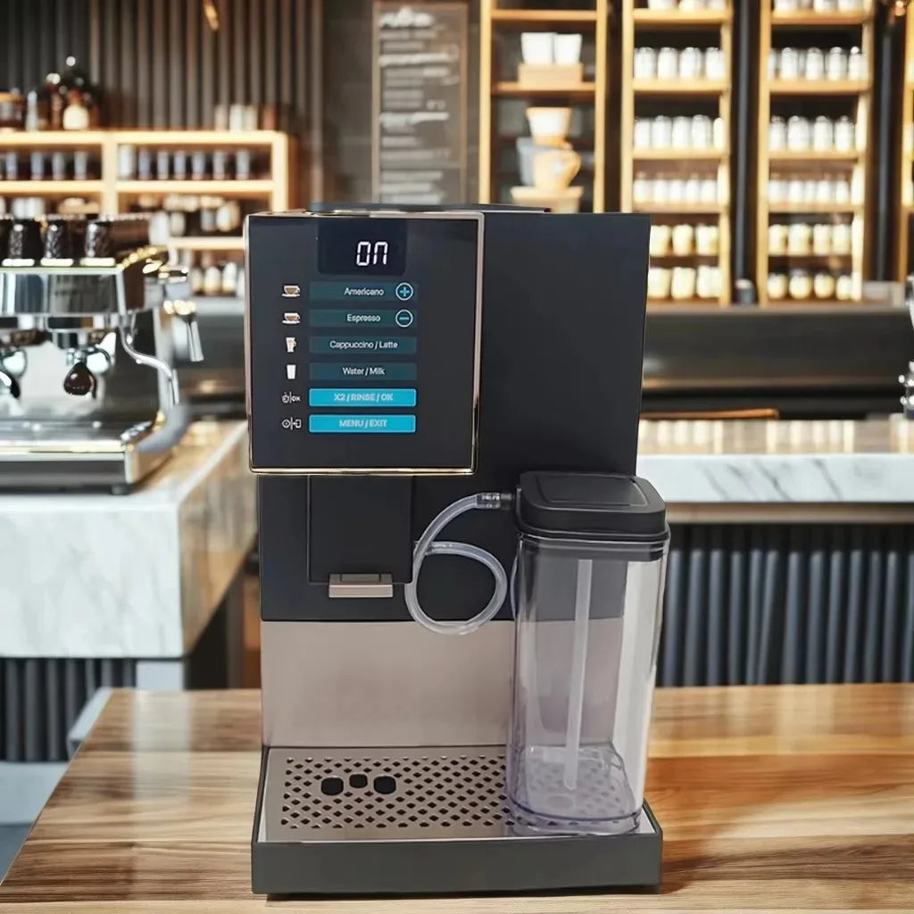 19 Bar Professional Home Automatic 4 in 1 Cafetera Cappuccino Commercial Coffee Maker/espresso Machine with Grinder
