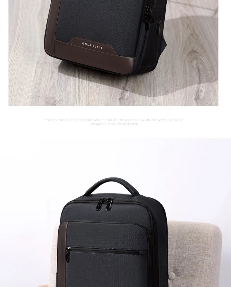GOLF backpack men's high-capacity business backpack 2024 new business travel computer travel bag for college students