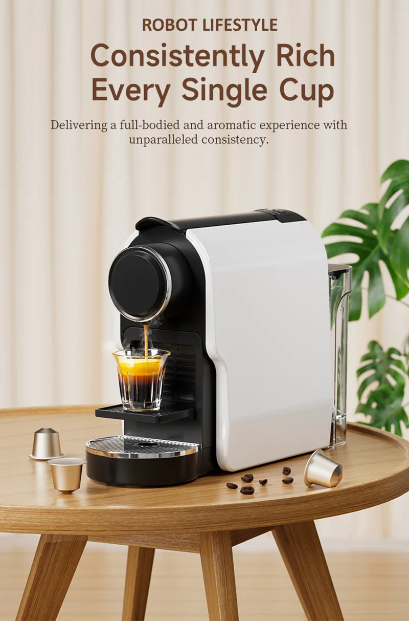 Portable Coffee Maker with 2-In-1 System Heating Water  Large-capacity Battery 9000mAh  for Outdoor Camping Travel  Hotel Office