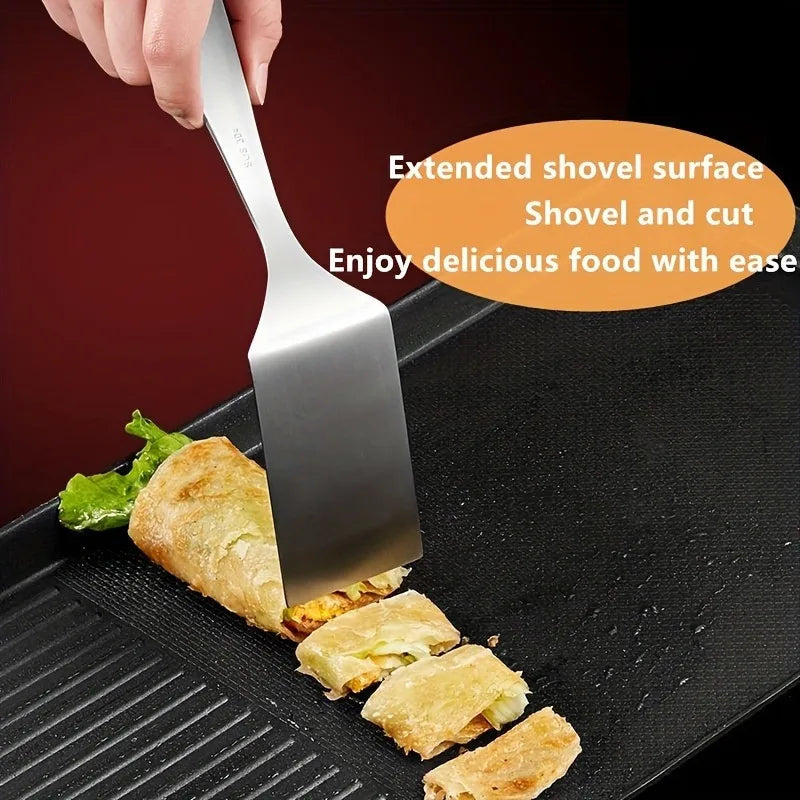 Small Stainless Steel Spatula, Grill Turner Spatula, Grill Turner, Stainless Steel Small Frying Shovel, Mental Cooking Shovel