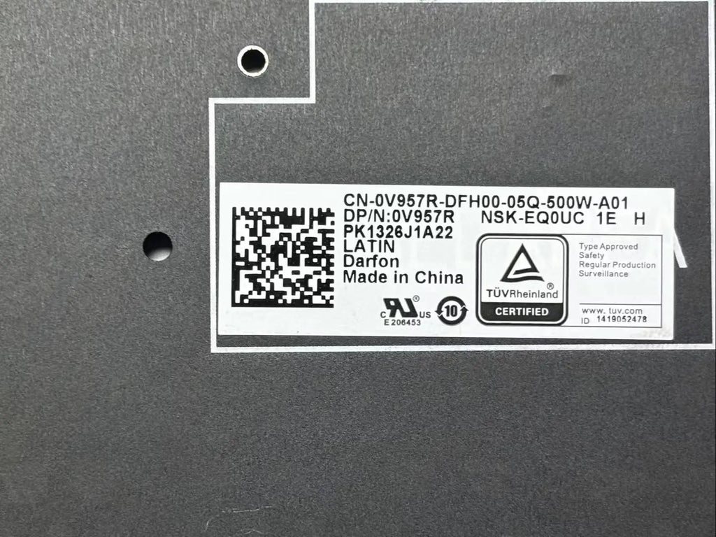 100% Original New Latin LA Laptop Keyboard For Dell Precision 7530 7540 M7530 E7530 7730 7740 02JWKF