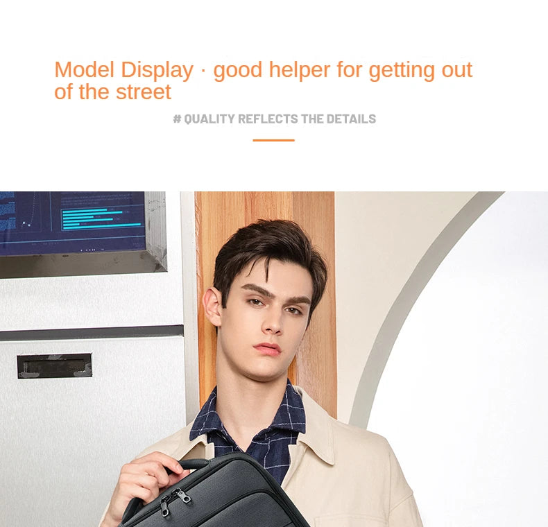 GOLF backpack men's high-capacity business backpack 2024 new business travel computer travel bag for college students