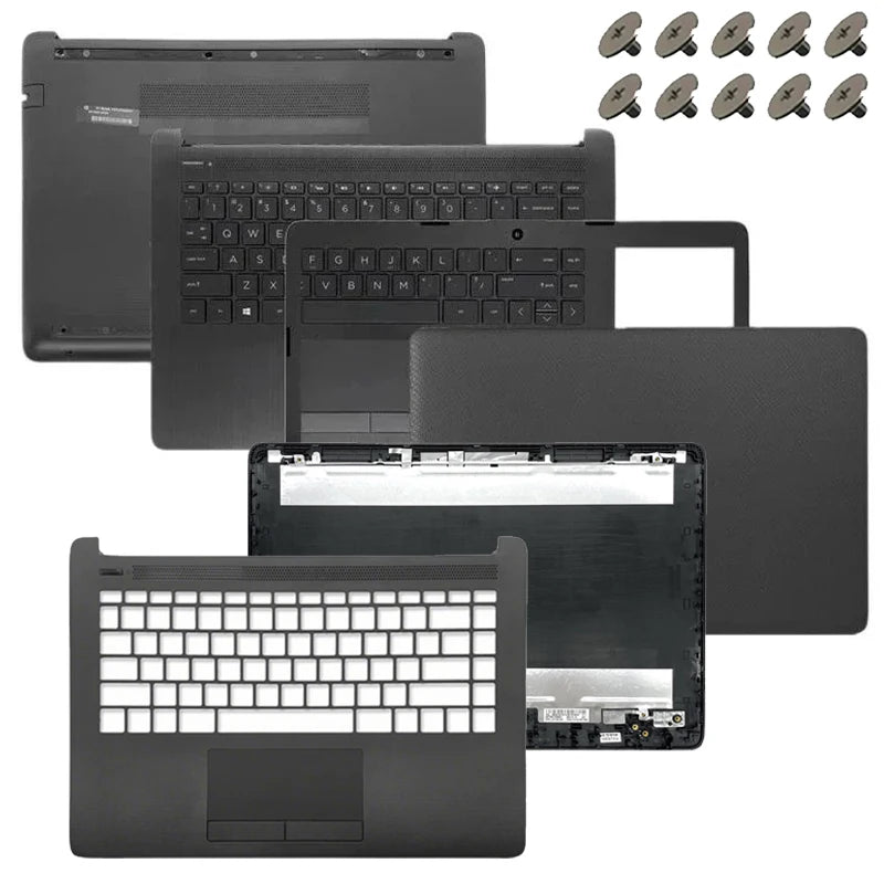 NEW Laptop Case For HP 14-CM 14-CK 14-DG 240 G7 245 246 G7 LCD Back Cover/Front Bezel/Hinge/Palmrst Upper/Bottom Case L44056-001
