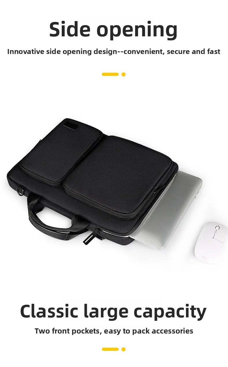 Laptop Bag Handbag 13 14 15 inch for MacBook Air Pro M1 M2 M3 HP Dell Notebook Shoulder Sleeve Protective Computer Briefcase