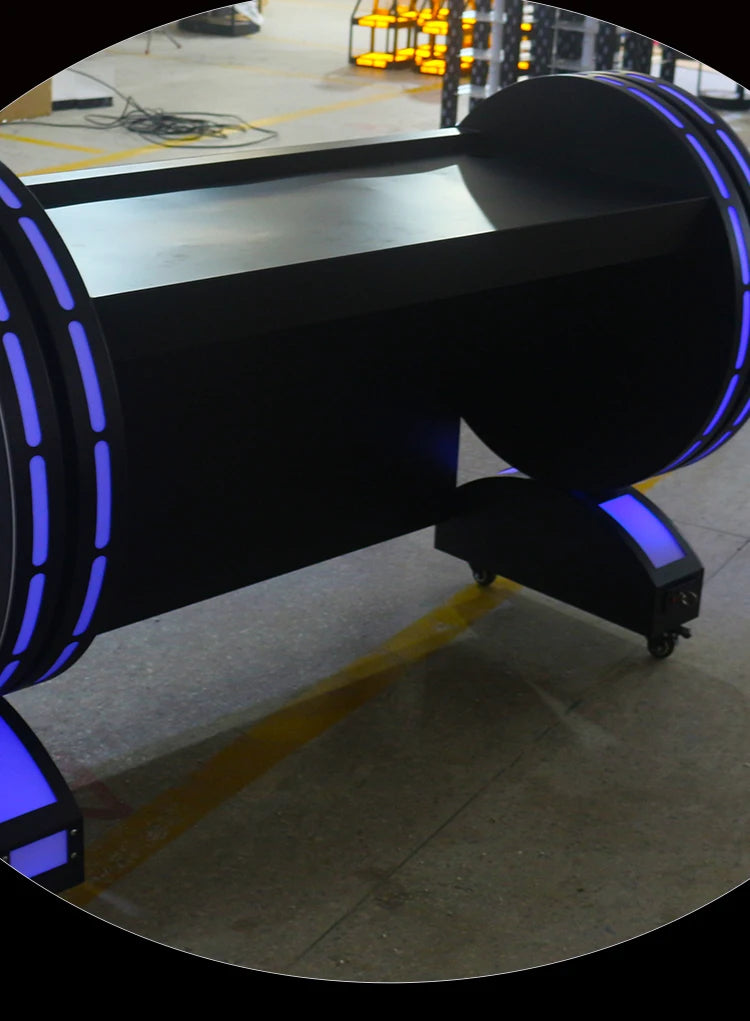 Bar LED DJ Table, Luminous Mixing Console, Nightclub Dance CD Player Stand,Movable Customization, DJ Equipment