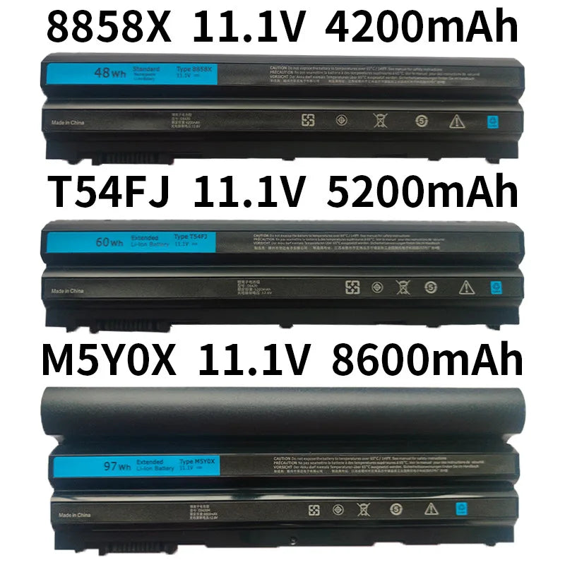 E6420 T54FJ 8858X M5Y0X Laptop Battery for DELL Latitude E5420 E5430 E5520 E5530 E6430 E6520 E6530 E6540 Inspiron14R 17R N7720