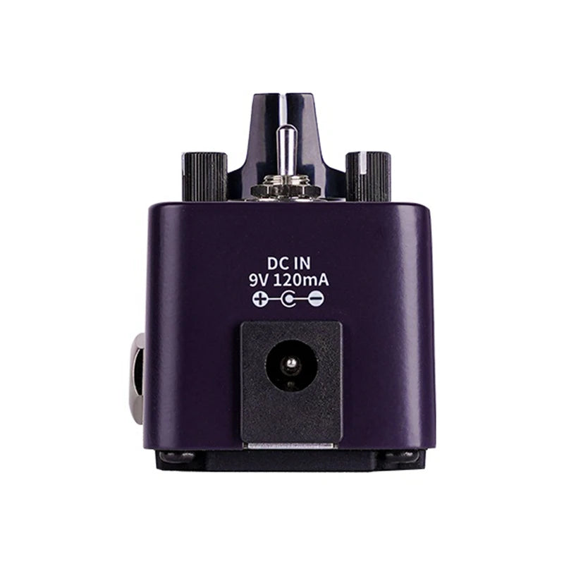 MOOER Micro Drummer II Guitar Drum Machine Effect Pedal 6 Style Per 48 Drummer Grooves 8 Different Rythem with EQ Tap Tempo Fill