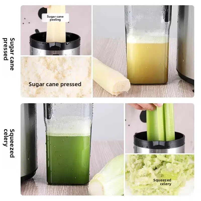 Juicer Machine, 1250W High-Speed Blender for Fruits/Vegetables, BPA-Free 304 Stainless Steel, Easy Clean & Quiet, Household