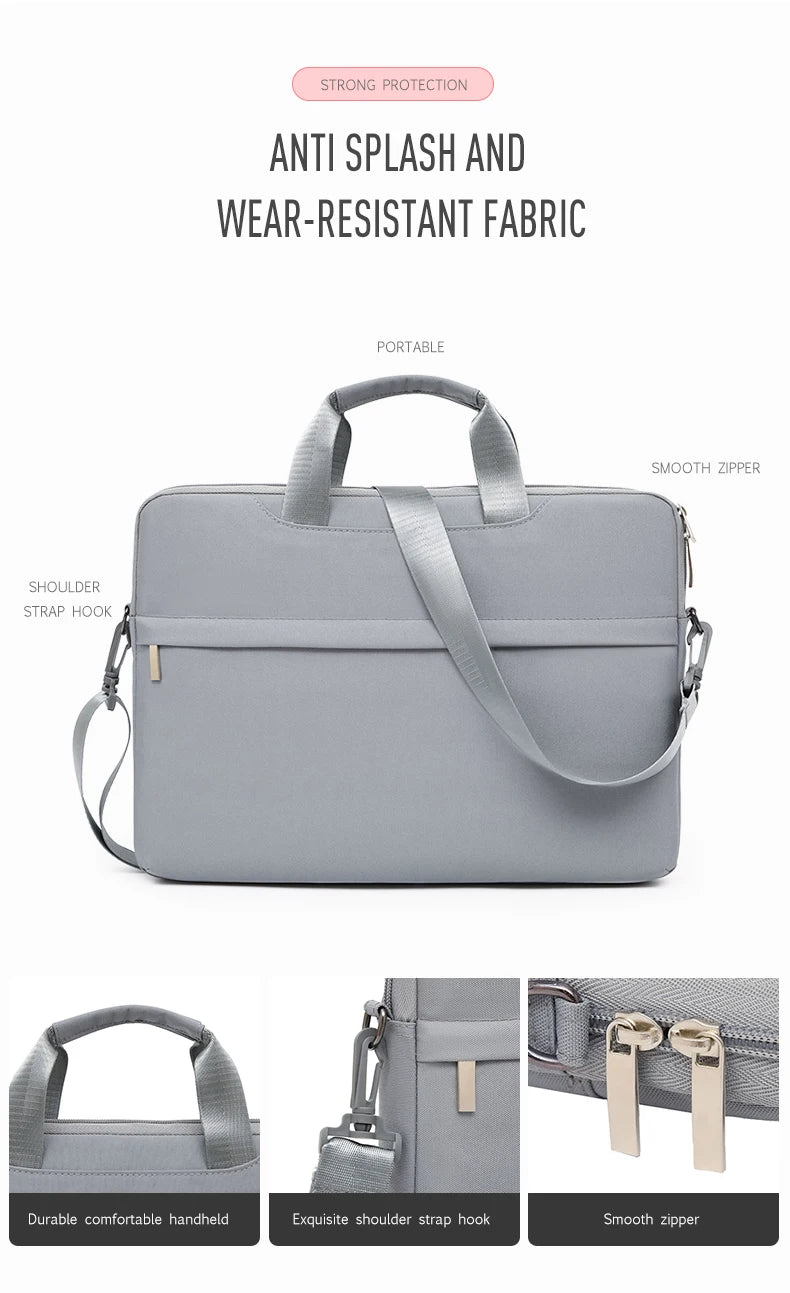 Custom Laptop Bag With Logo 13/14/15 Inch Computer Protective Case Portable Work Bag Printed Photo Name Pattern