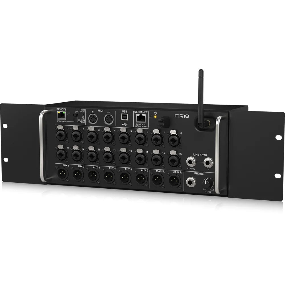 Ari 1:1 Mr18 Professional Digital Mixer Wifi Usb Professional Multi Track Recording Audio Console Dj Studio Audio Mixing Console