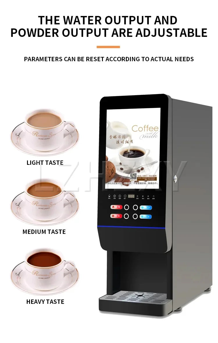 Instant Beverage Machine 110V 220V Hot Cold Milk Tea Coffee Maker Easy Operation Commercial or Household