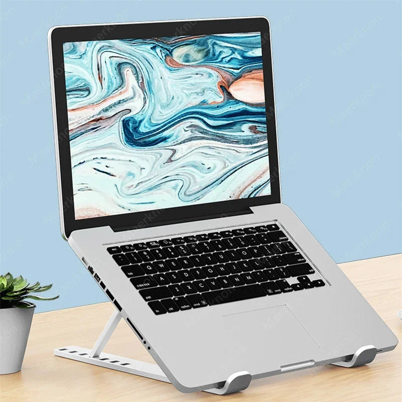 Adjustable Laptop Holder Foldable Computer Monitor Holder Portable Notebook Stand For Macbook Air iPad Tablets Base Accessories