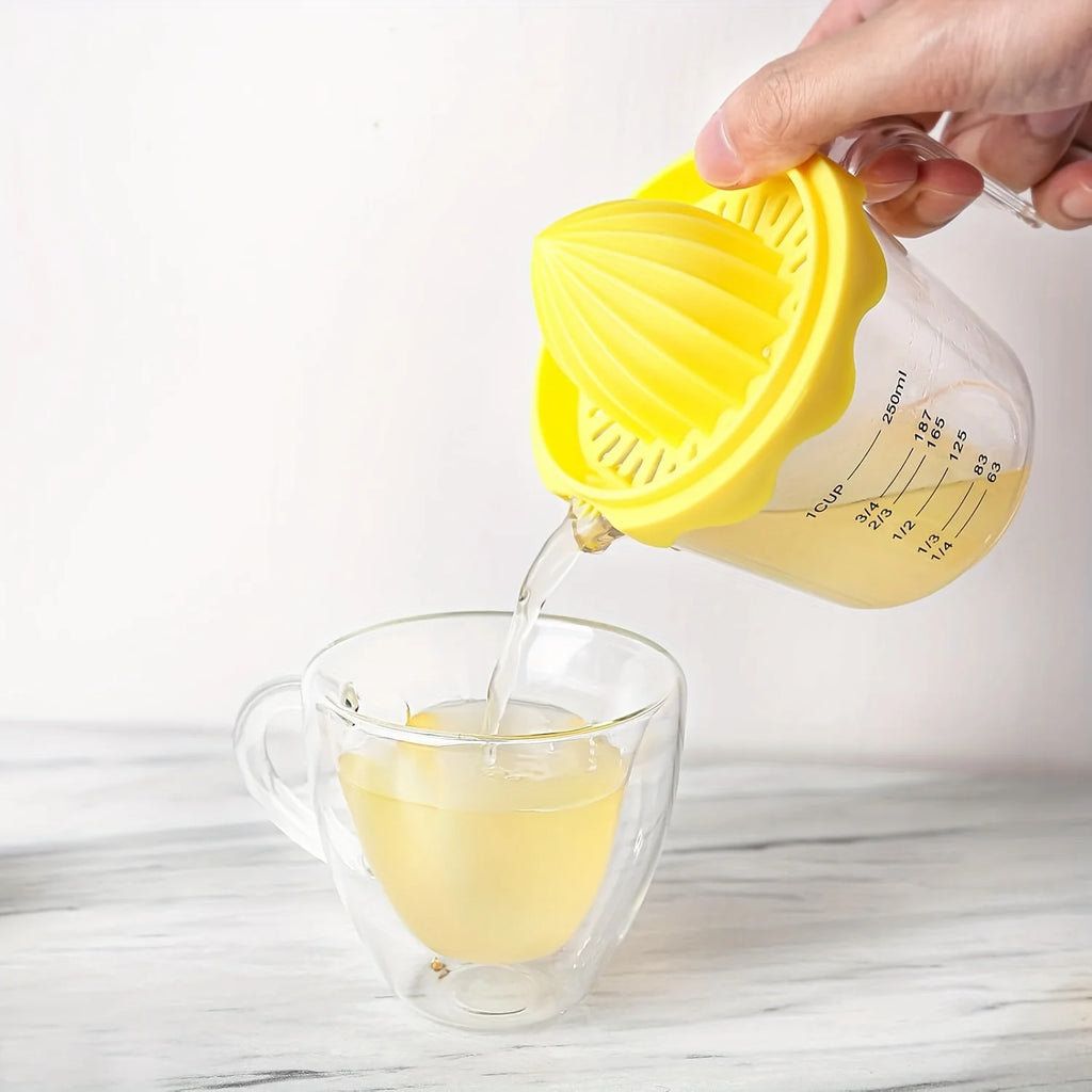 Manual Juicer, Fruit Hand Squeeze Juicer for Fruits Such As Lemons/citrus, Small Portable Juicer for Home Kitchen Trips