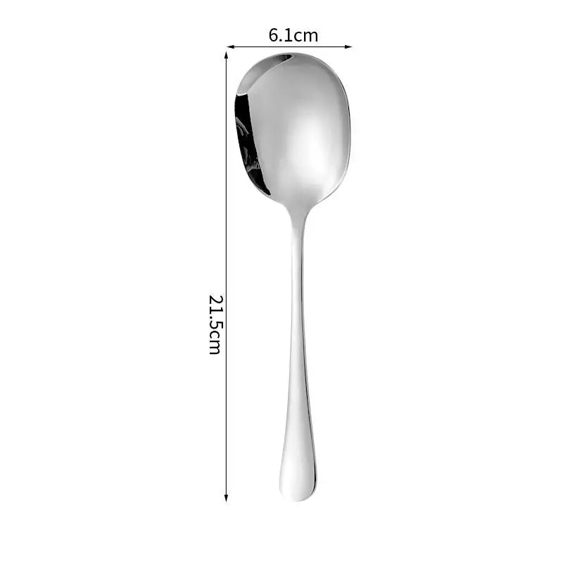 Stainless Steel Serving Spoon Public Flatware Serving Spoons And Slotted Spoons Serving Spoon Kitchen Flatware