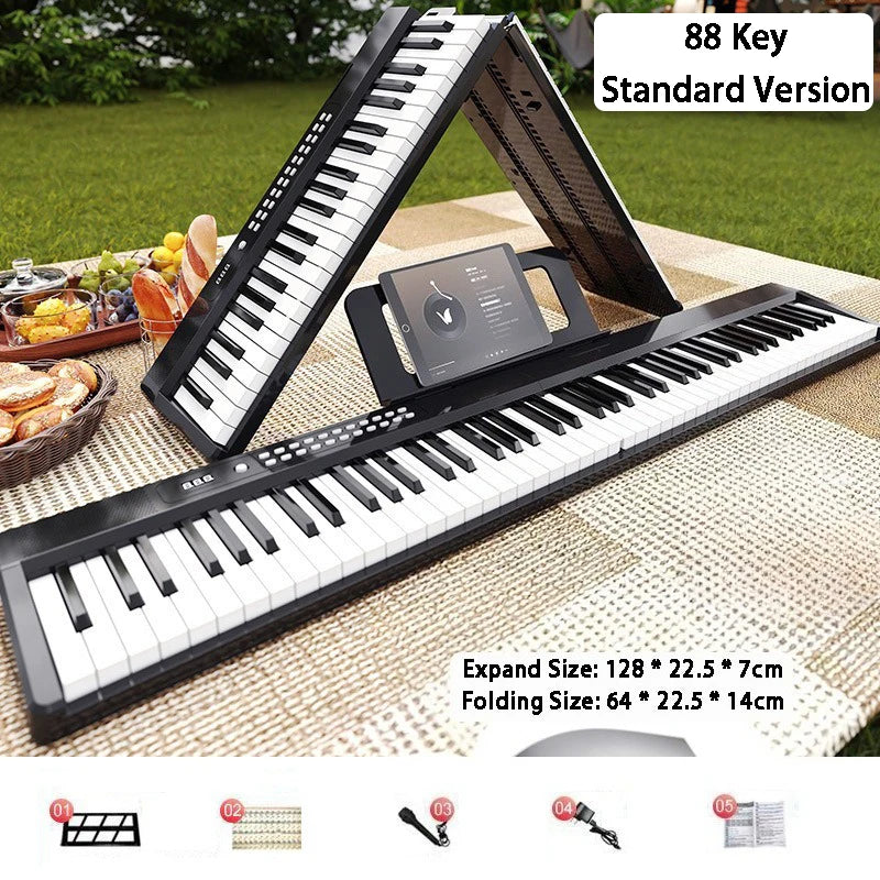 Adult Electronic Piano 88-key Digital Piano Musical Keyboard Synthesizer Professional Pianos Bluetooth Musical Electric Organ