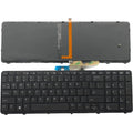 Laptop Replacement US Layout Keyboard for HP ZBOOK 15 G1 15 G2 17 G1 17 G2 Series No Pointing with Backlight