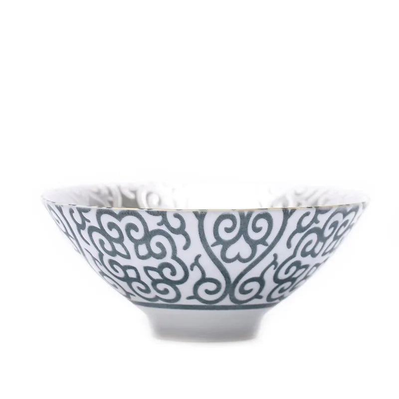 75ML Pure Silver Tea Cup Ceramic Ware Inlaid with Silver Tea Bowl
