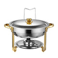Chafing Dish Buffet Set 5QT Stainless Steel Round Chafing Dishes for Buffet With Lid Buffet Servers and Warmers for Party