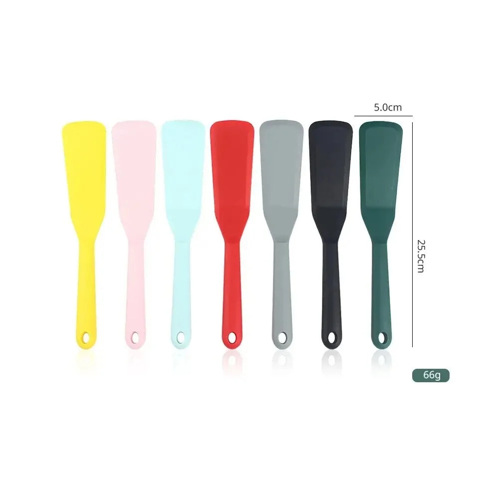 Silicone Frying Shovel Non-stick Surface Kitchen Pancake Fried Egg Transfer Shovel Steak Shovel Kitchen Baking Tools