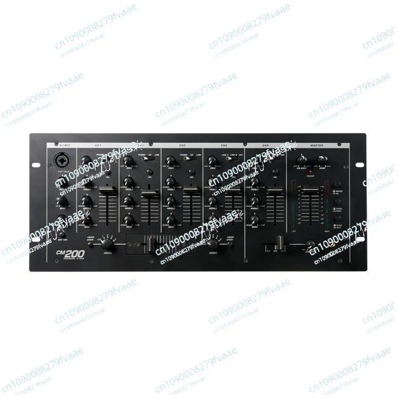 Professional DJ Mixer 5 Channel Output with EQ Music DJ Mixer