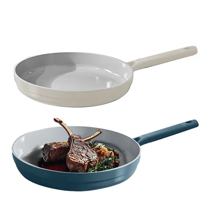 28cm Nonstick Ceramic Frying Pan Skillet Healthy Non Toxic Egg Omelet Chef's Pan Steak Skillet Kitchen Cookware Skillet