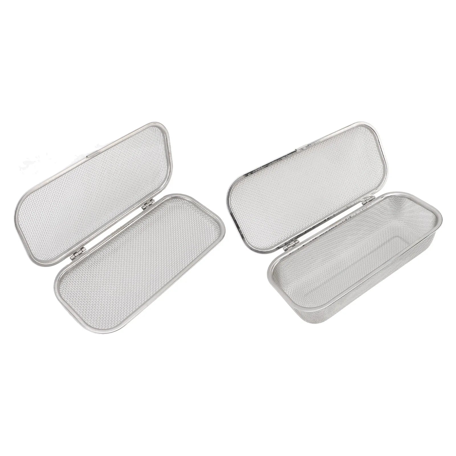 Dishwasher Basket Safe Thorough Cleaning Dishwasher Silverware Holder Mesh Drain Multifunctional Rectangular for Small Items